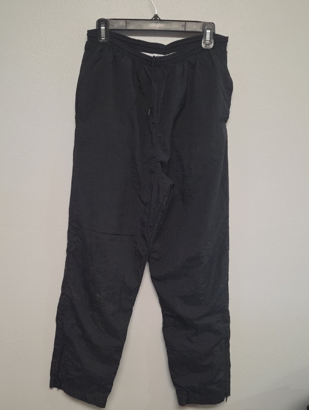 Nike Women's Black Track Pants with Drawstring Waist